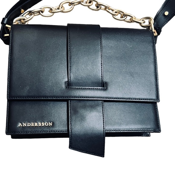 Andersson Bell Anes Classic Logo Chain Bag Black EXCELLENT COMDITION!!! LIKE NEW - Picture 5 of 13